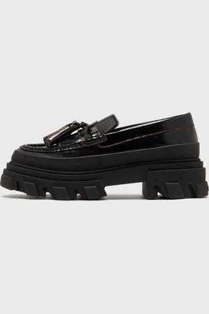 Ganni Cleated Loafer Naplack women Casual Shoes
