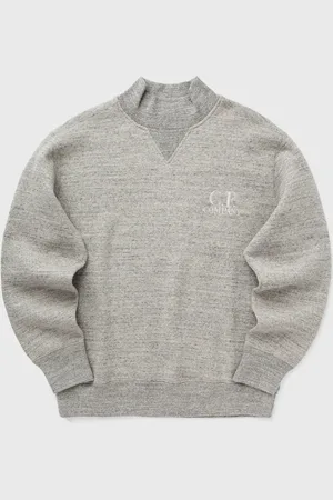 C.P. Company SWEATSHIRTS TURTLE NECK IN MELANGE JAPANESE FLEECE men Sweatshirts