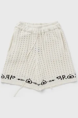 ROUGH. CROCHET SHORTS men Casual Shorts