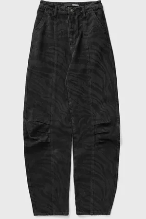 ROTATE Zebra Twill Cargo Pants women Casual Pants