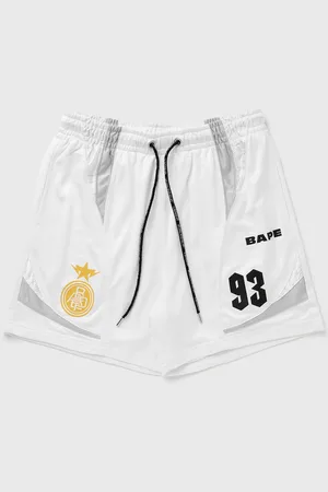A Bathing Ape MULTI LOGO RELAXED FIT SOCCER SHORTS men Sport & Team Shorts