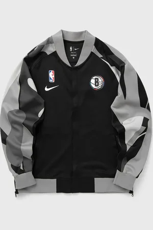 Nike BROOKLYN NETS DF SHOWTIME LS FULL ZIP JACKET men Track Jackets