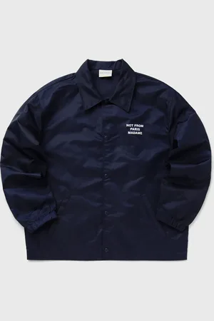Drôle de Monsieur La Veste Slogan men Overshirts