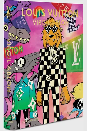 ASSOULINE "Louis Vuitton: Virgil Abloh (Cartoon Cover)" by Anders C. Madsen men Art & Design|Fashion & Lifestyle
