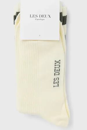 Les Deux Woods Rib Stripe Socks - 2-Pack men Socks