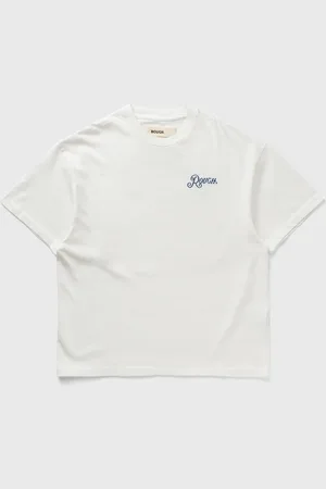ROUGH. EMBLEM FRAME Tee men Shortsleeves
