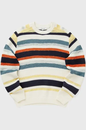 Maison Kitsuné COMFORT STRIPED JUMPER men Pullovers