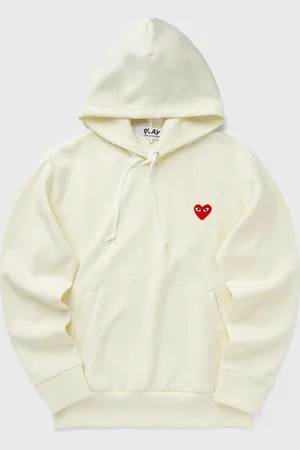 Comme des Garçons RED HEART EMBLEM SWEATSHIRT men Hoodies