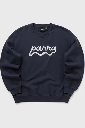 By Parra Water wave logo crew neck sweatshirt men Sweatshirts