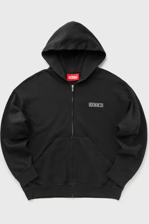 032c ROUTINE ZIP HOODIE men Hoodies|Zippers