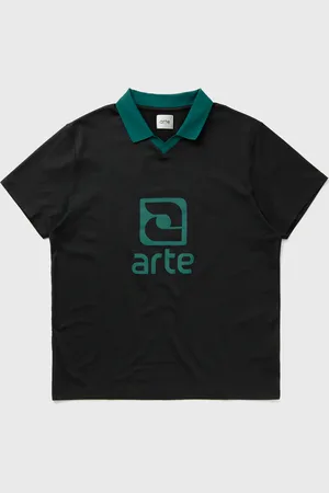 Arte Antwerp A and "arte" print t-shirt men Shortsleeves