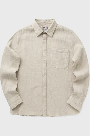 Edmmond Studios SNAP SHIRT STRIPES SHIRT men Longsleeves