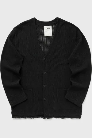 Oas Nero Net Cardigan men Zippers & Cardigans