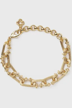 Casablanca SMALL C LINK COLUMN BRACELET men Jewellery
