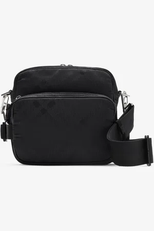 Burberry Sac à bandoulière en jacquard Check avec poche