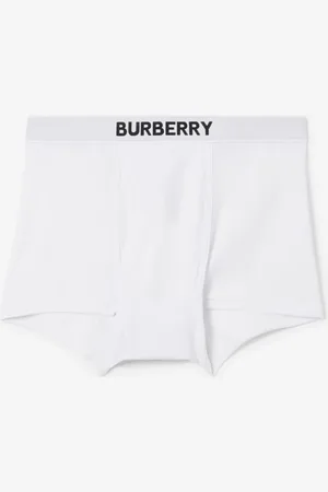 Burberry Boxer en coton, Size: XL, White