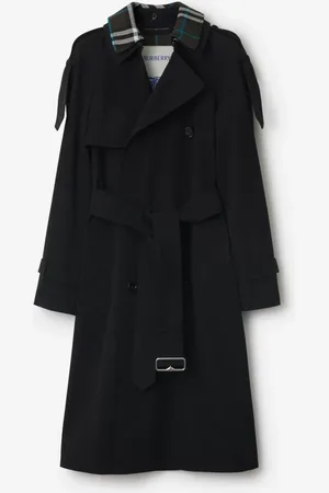 Burberry Trench long en gabardine, Size: 12