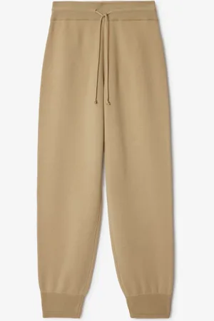 Burberry Pantalon de jogging en laine mélangée