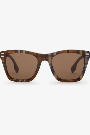 Burberry Lunettes de soleil carrées Check