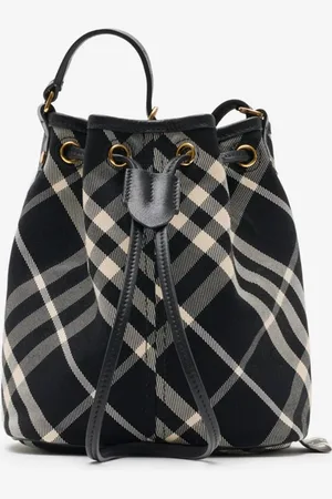 Burberry Mini sac seau Check