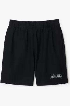 Burberry Short en coton à logo, Size: XS
