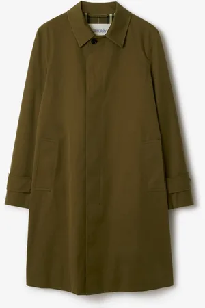 Burberry Paletot long en gabardine, Size: 54