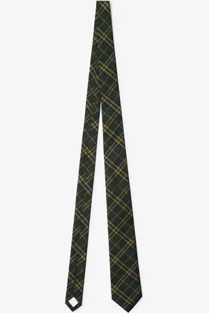 Burberry Cravate en soie Check