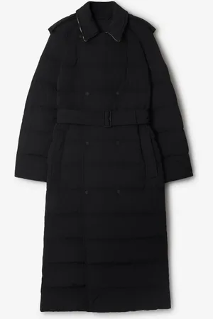Burberry Doudoune longue en nylon, Size: M