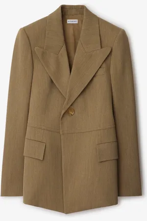 Burberry Veste tailleur en laine, Size: 12