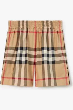Burberry Short en coton Check, Size: 18