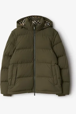 Burberry Doudoune en nylon à manches amovibles