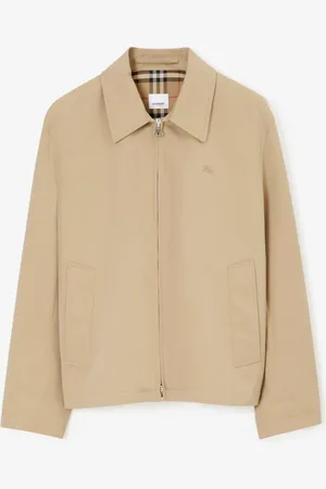 Burberry Veste Harrington en gabardine, Size: 56
