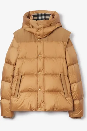Burberry Doudoune en nylon à manches amovibles