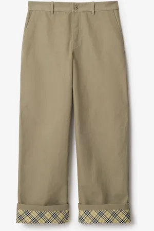 Burberry Pantalon charpentier en coton, Size: 48