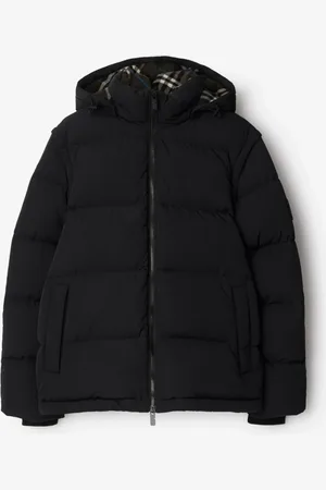 Burberry Doudoune en nylon à manches amovibles, Size: XL