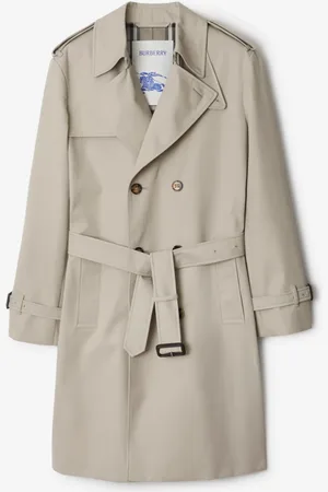 Burberry Trench long en coton mélangé, Size: 44