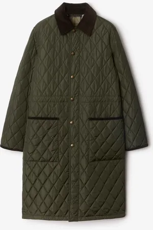 Burberry Paletot mi-long matelassé en nylon, Size: XS