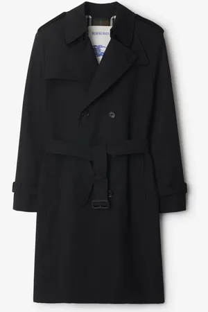 Burberry Trench long en coton mélangé, Size: 52