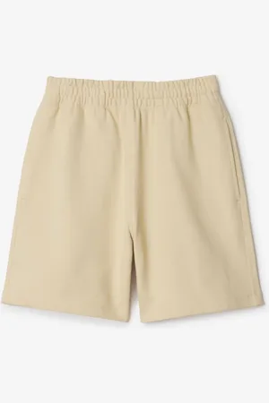 Burberry Short en coton avec étiquette Check, Size: XXL