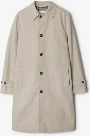 Burberry Paletot long en coton mélangé, Size: 50