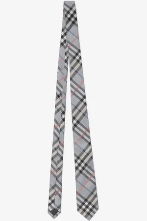 Burberry Cravate en soie Check