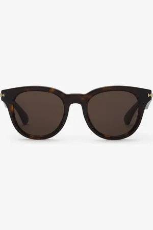 Burberry Lunettes de soleil Logo Bar rondes