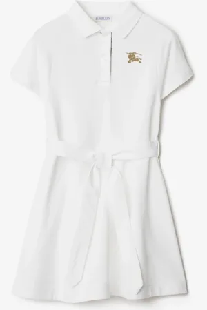 Burberry Robe polo en coton, Size: 3Y