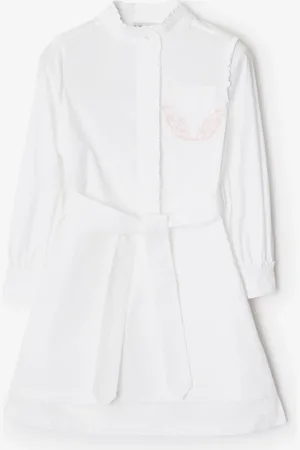 Burberry Robe en coton stretch EKD, Size: 8Y