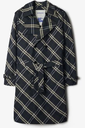 Burberry Trench long Check, Size: 54
