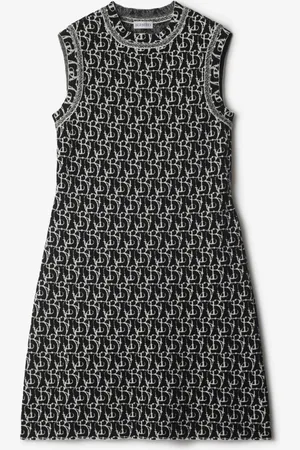 Burberry Robe en laine mélangée B Charm