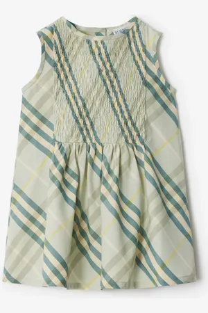 Burberry Robe en coton Check, Size: 12M