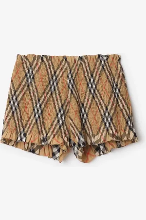 Burberry Short en coton Check, Size: 8Y