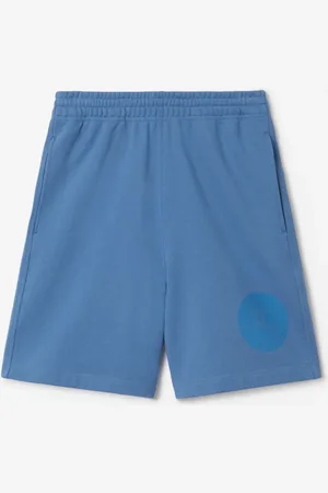 Burberry Short en coton avec badge EKD, Size: XL