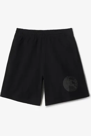 Burberry Short en coton avec badge EKD, Size: XXL